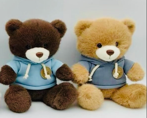 картинка Игрушка Мишка в толстовке 30см без выбора от магазина Одежда+