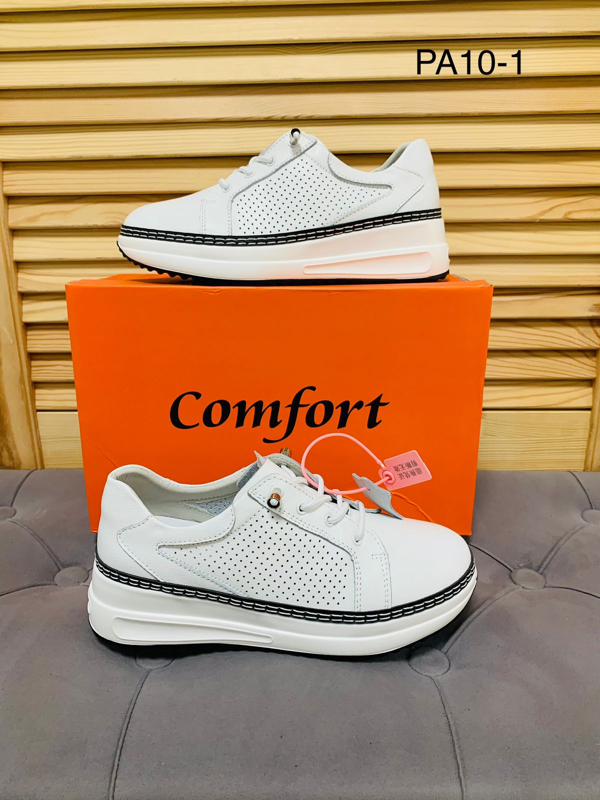 фото женские кроссовки comfort 154694 оптом