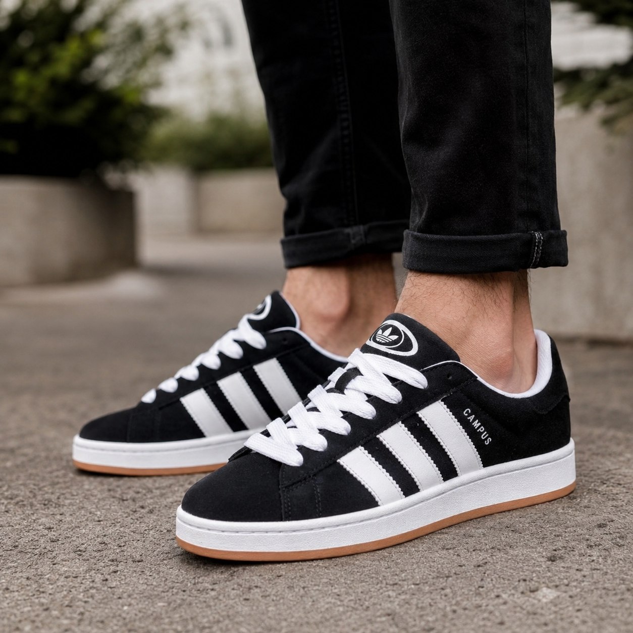 фото Мужские весенние кроссовки Adidas Campus 420291 оптом с доставкой