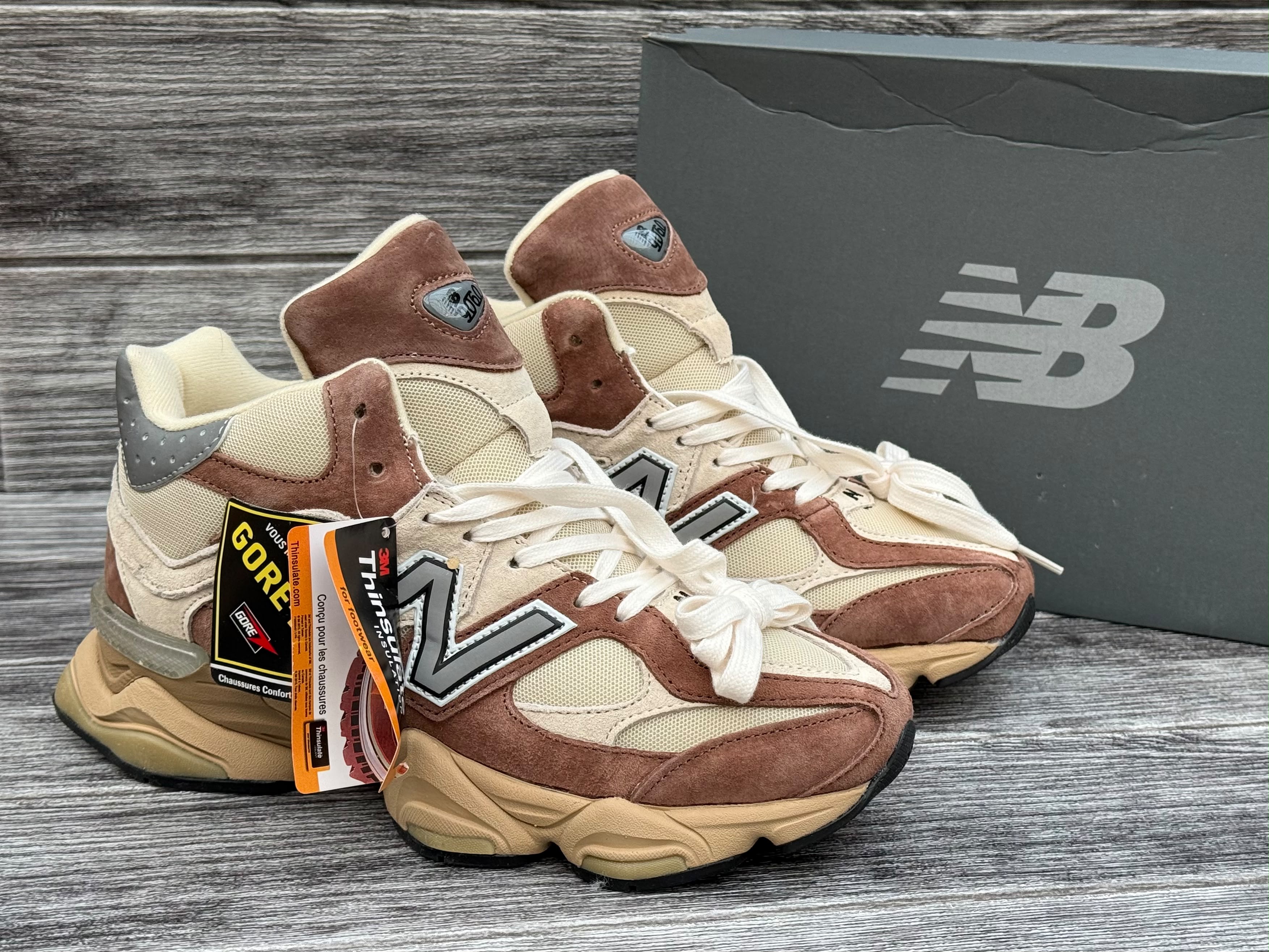 фото мужские зимние кроссовки с утеплением gore-tex 560188 оптом