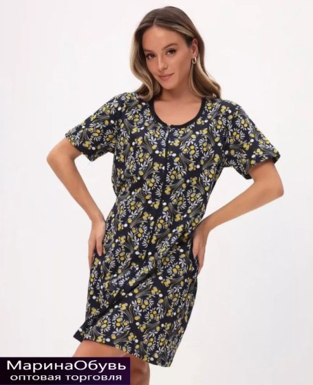 картинка Халат на молнии от магазина Одежда+