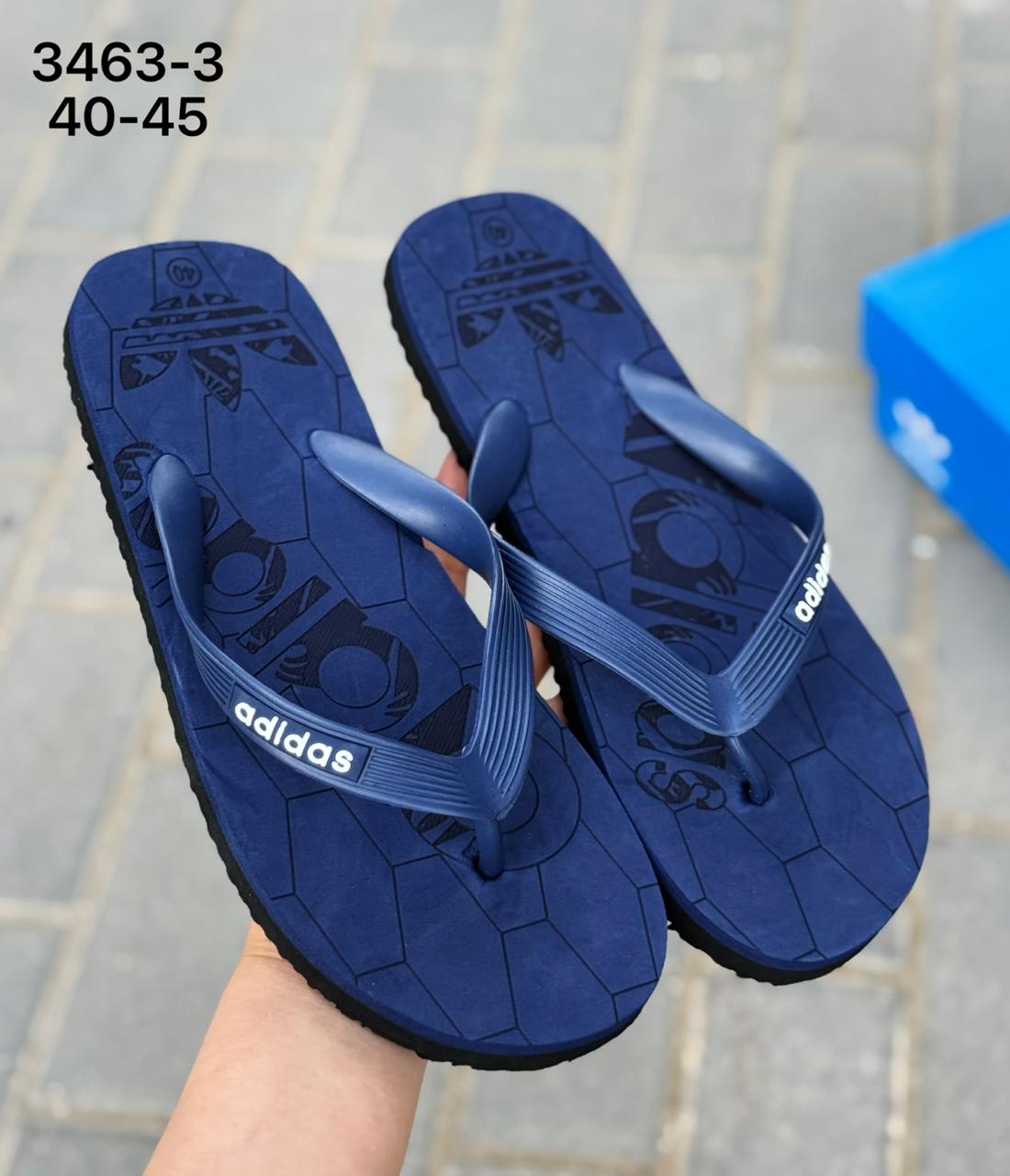 фото мужские летние шлепки adidas 733424 оптом
