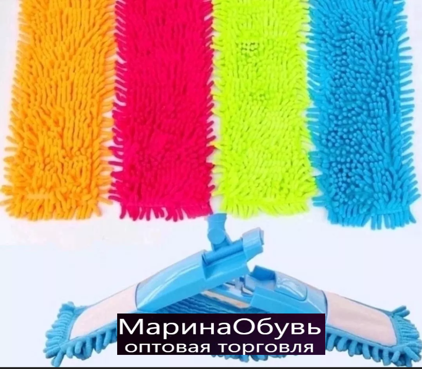 картинка Швабра с насадкой из микрофибры от магазина Одежда+