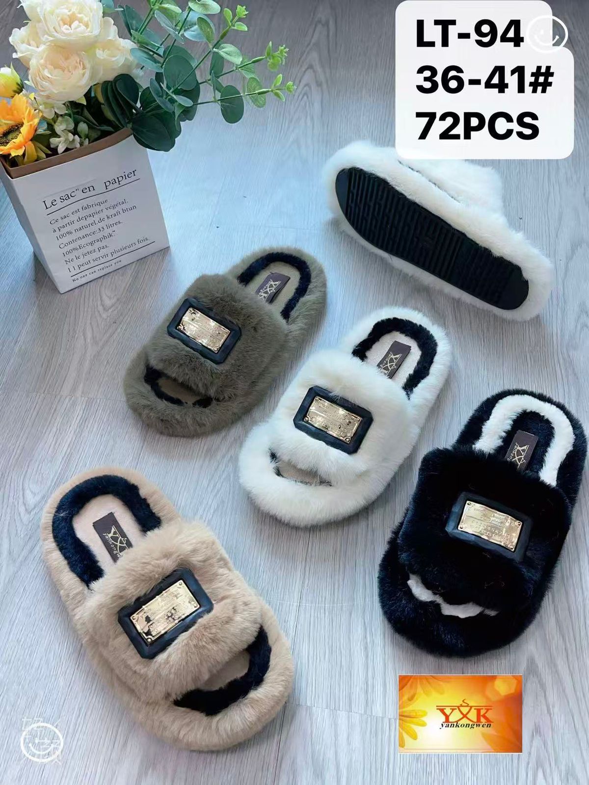 фото зимние женские домашние тапочки оптом