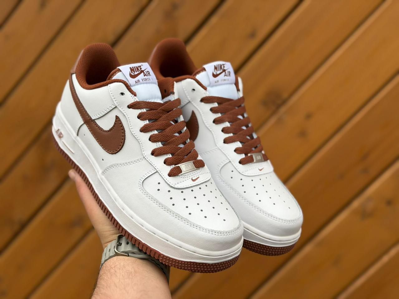 фото Мужские белые кроссовки Nike 574114 оптом с доставкой