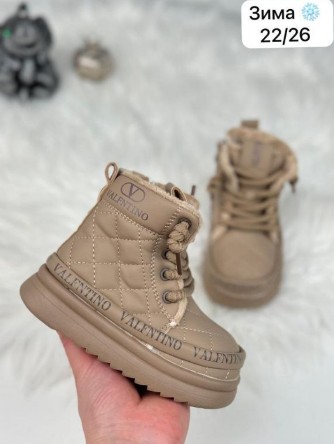 фото зимние ботинки для девочек оптом