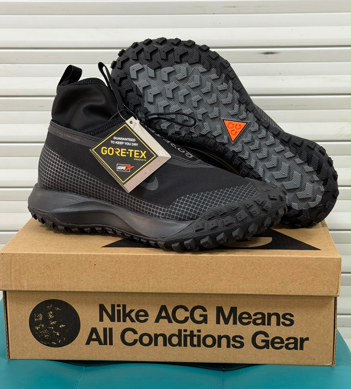 фото мужские зимние кроссовки gore-tex 858136 оптом