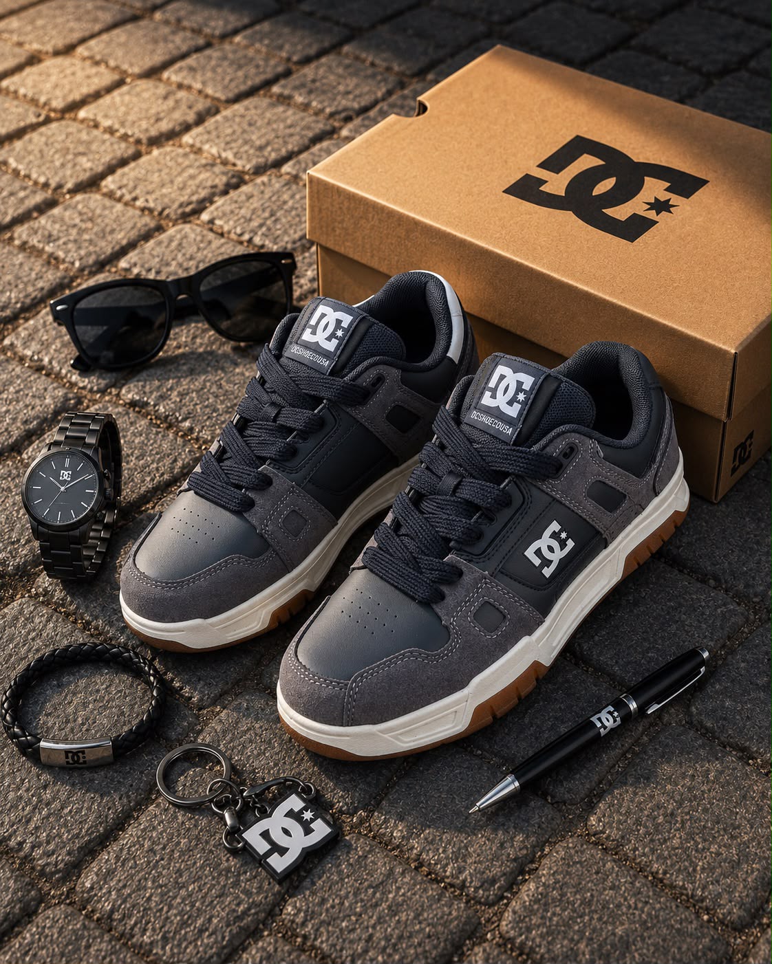 фото женские осенние кроссовки dc shoes 512915 оптом