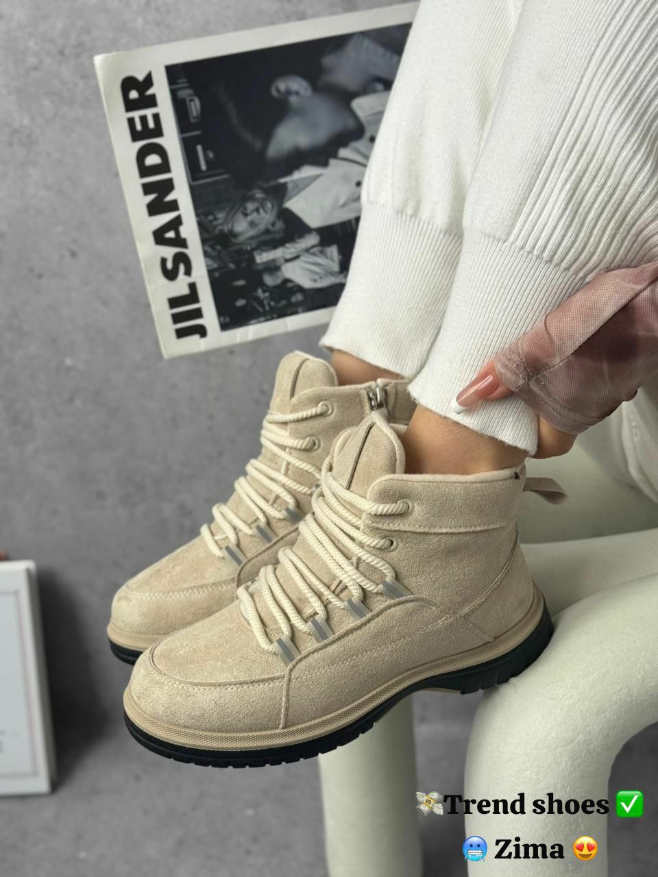 фото зимние женские ботинки оптом от производителя