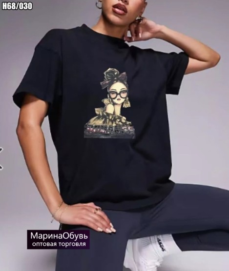 картинка Футболка оверсайз от магазина Одежда+