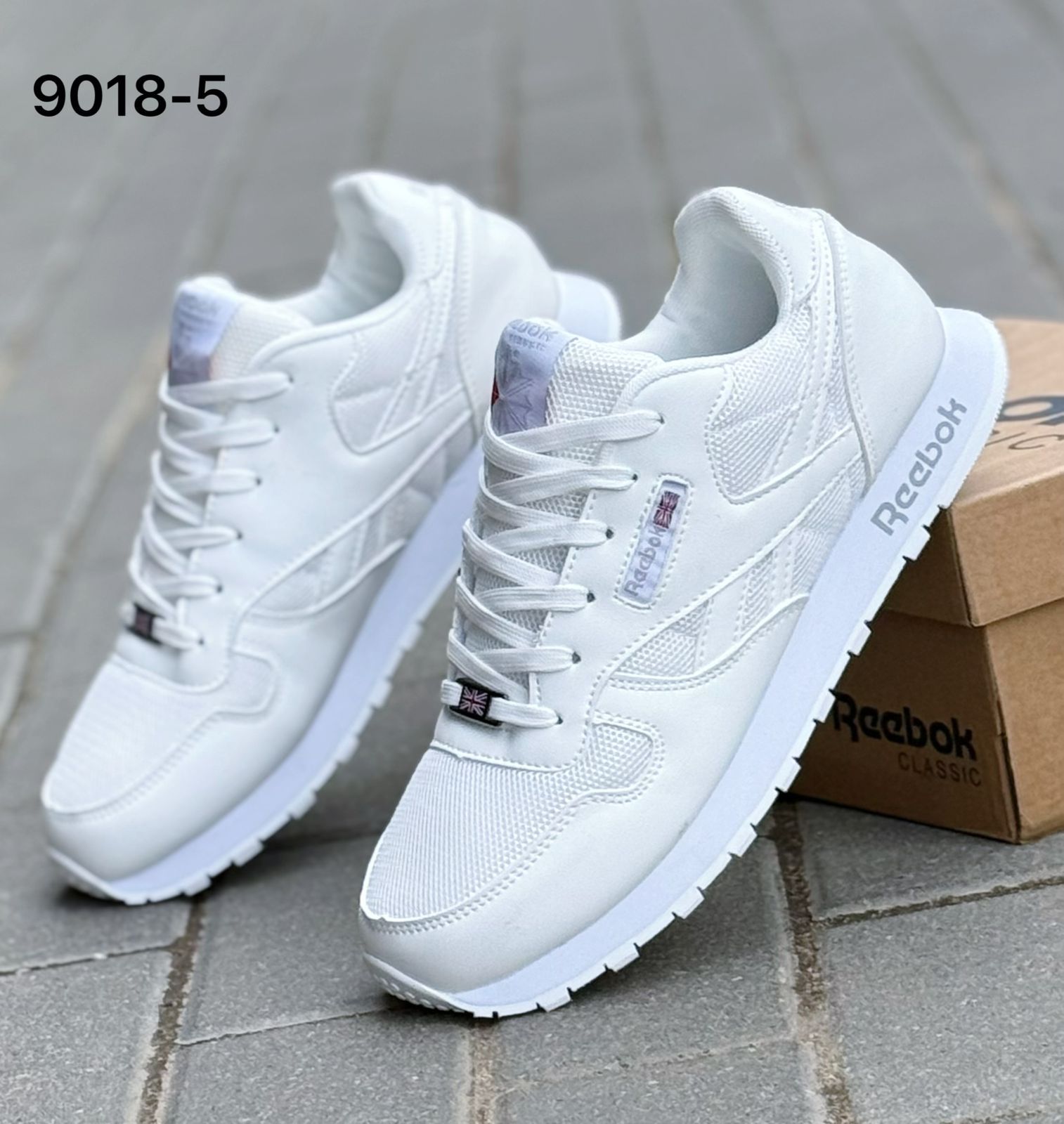фото мужские черные кроссовки reebok 100660 оптом
