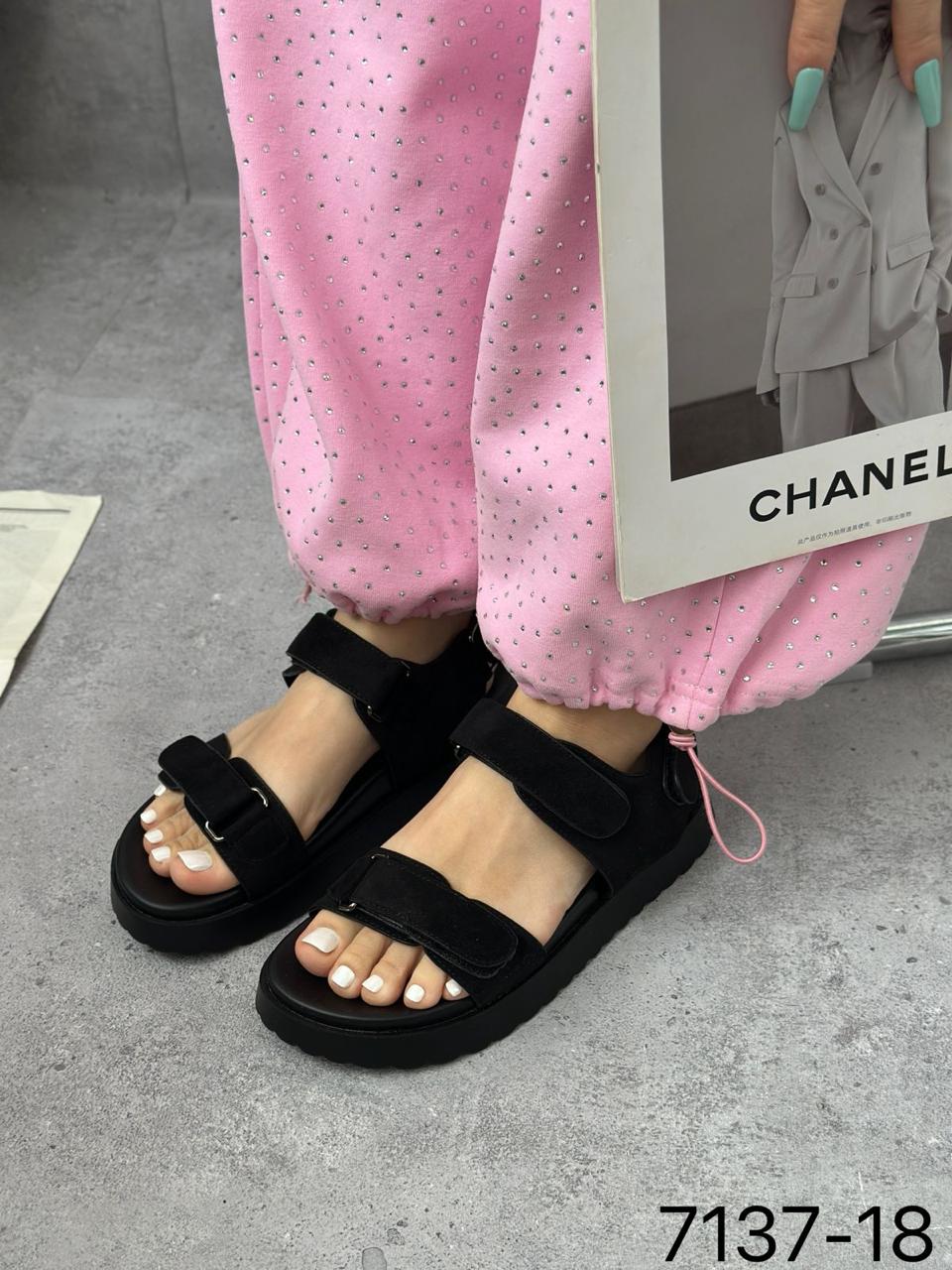 фото женские летние сандалии 173109 оптом