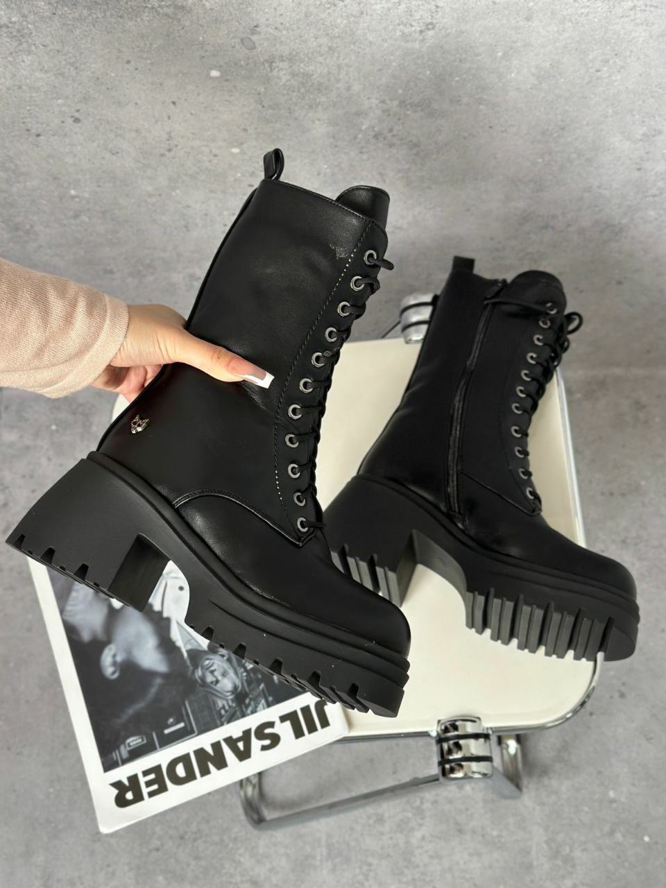 фото зимние женские ботинки оптом от производителя