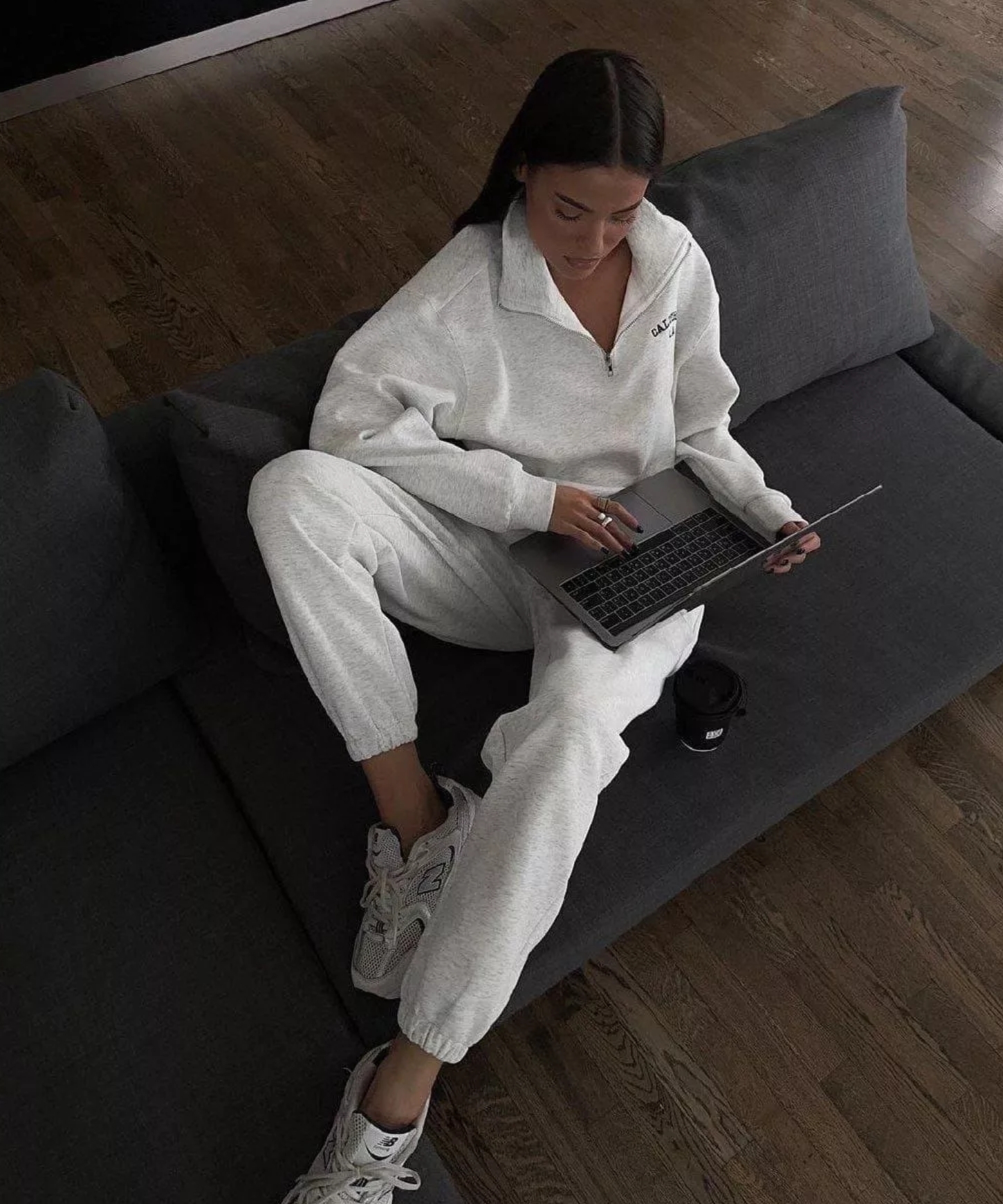 картинка Костюм спортивный утепленный оверсайз от магазина Одежда+