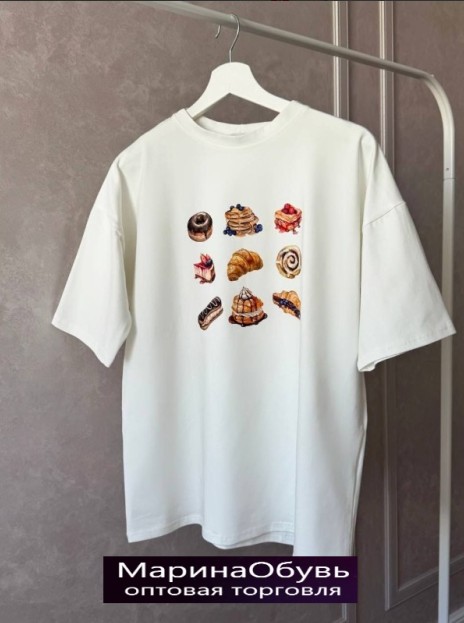 картинка Футболка оверсайз от магазина Одежда+