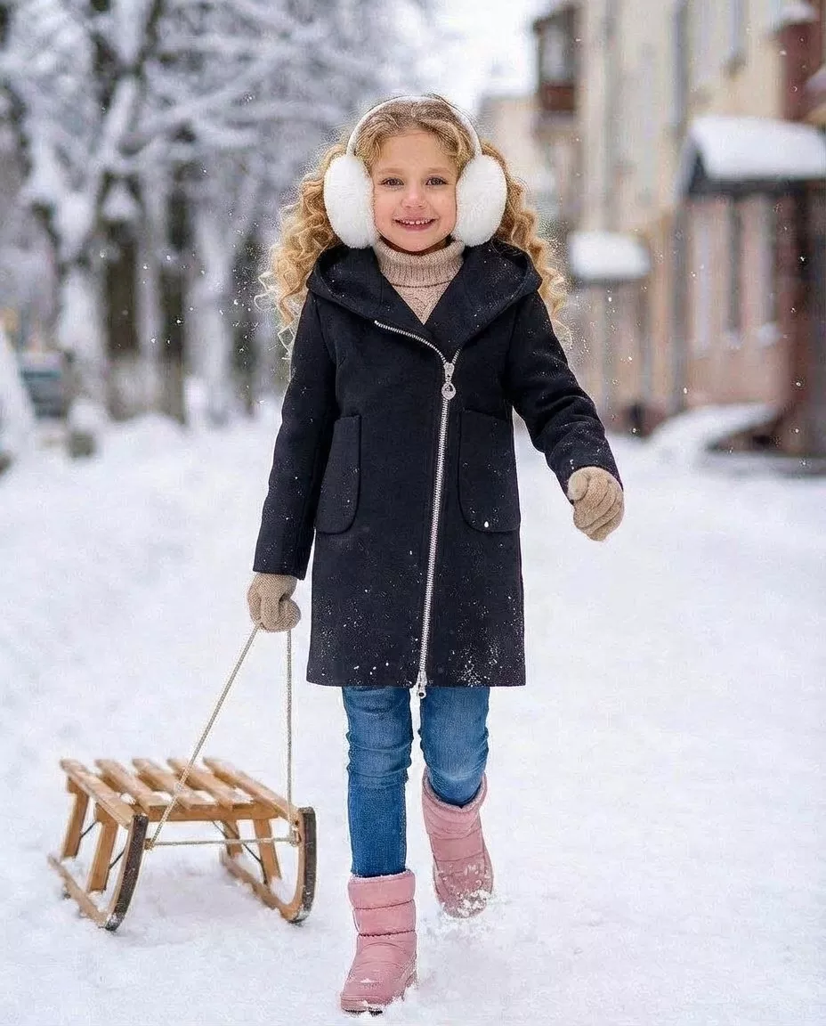 картинка Пальто демисезонное с поясом от магазина Одежда+