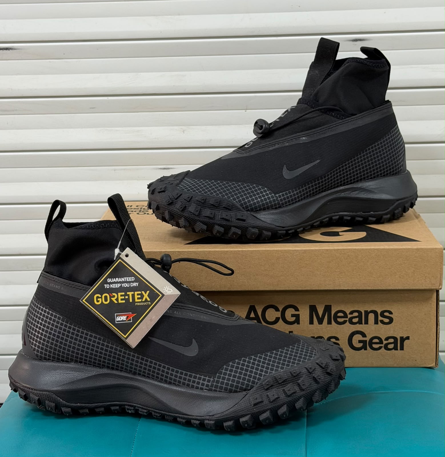 фото мужские зимние кроссовки gore-tex 858136 оптом