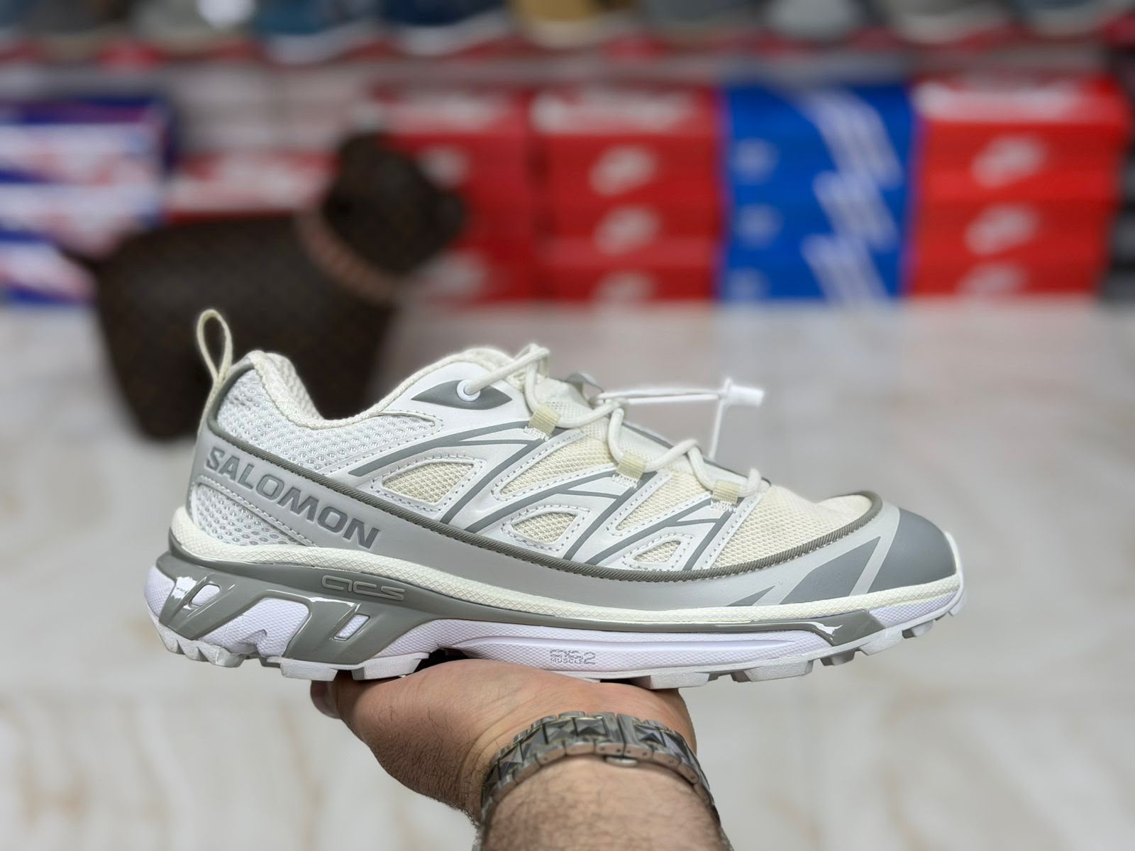 фото мужские осенние кроссовки salomon 424087 оптом