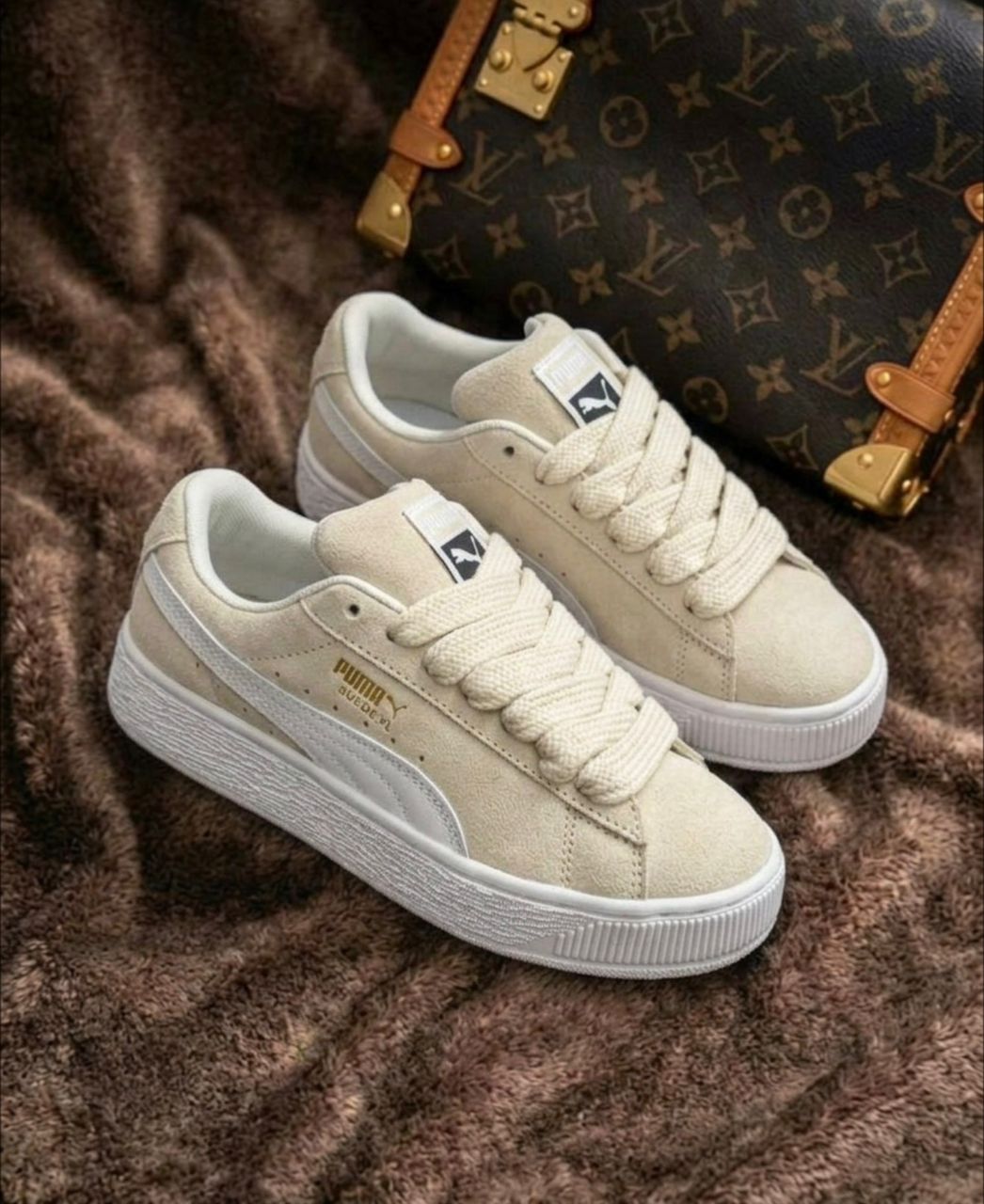 фото женские кроссовки puma 166822 оптом