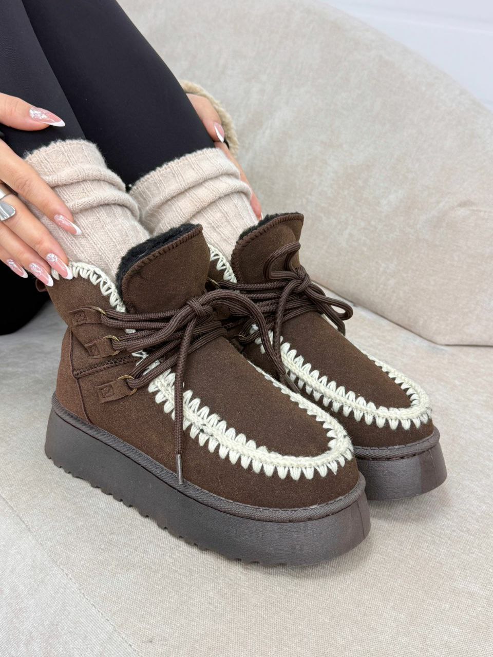 фото зимние женские ботинки оптом от производителя