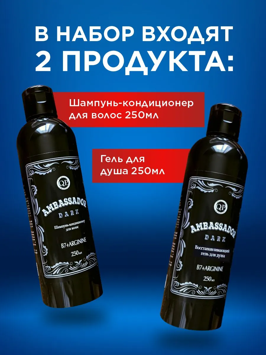 картинка Подарочный набор уходовой косметики Шампунь + Гель для душа от магазина Одежда+