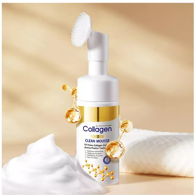 картинка Пенка для умывания с коллагеном Clean Muss от магазина Одежда+