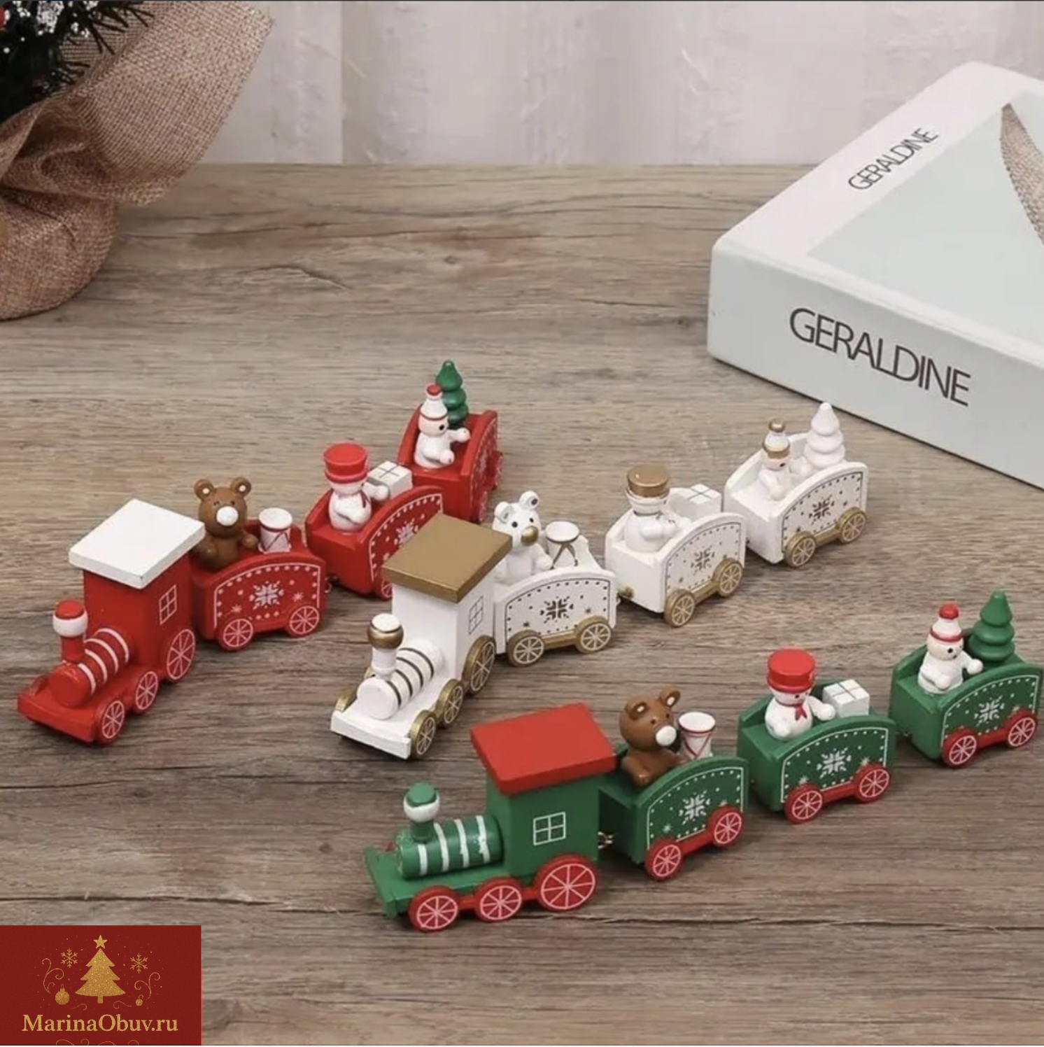 картинка Игровой набор "Поезд Мечты" длинна  20см, высота 5,5см Ассорти от магазина Одежда+