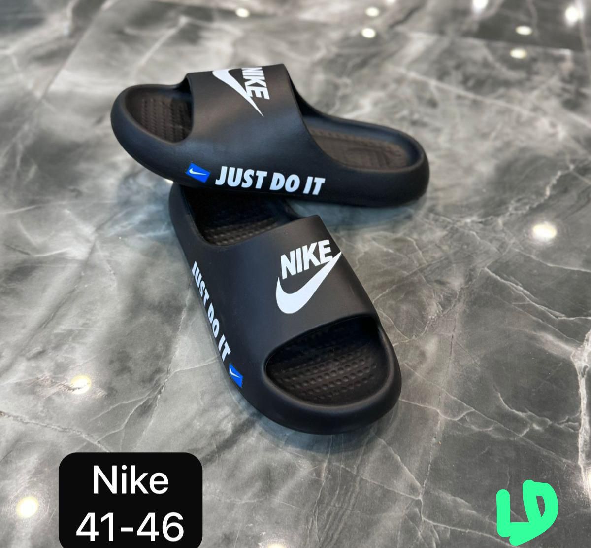 фото мужские летние шлепки nike 964570 оптом