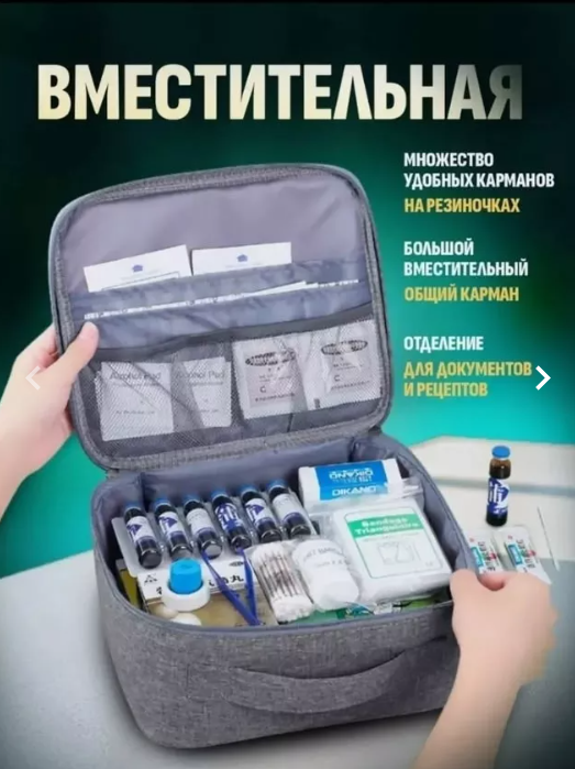 картинка Аптечка органайзер для лекарств от магазина Одежда+