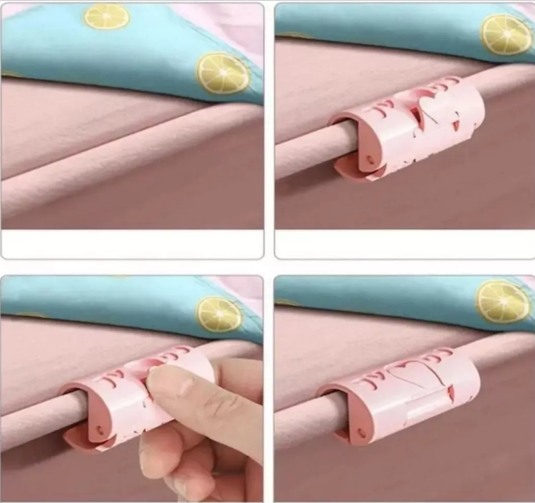 картинка Набор фиксаторов зажимов для белья 6 шт от магазина Одежда+