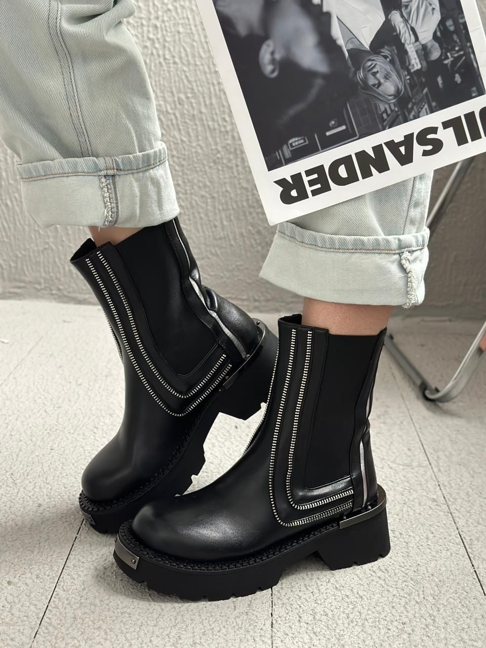 фото зимние женские ботинки оптом от производителя