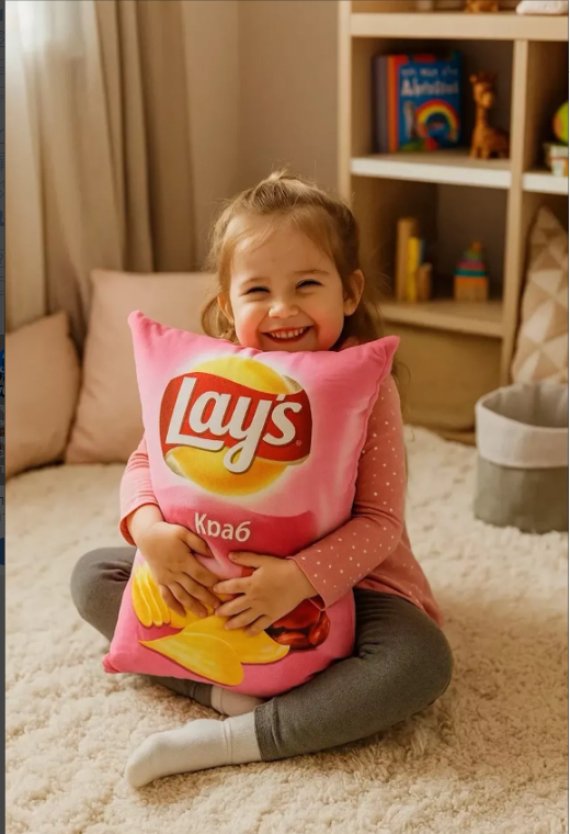 картинка Декоративная детская подушка 35*45 см от магазина Одежда+