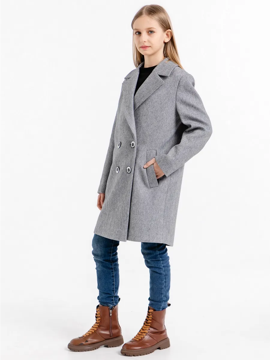 картинка Пальто для девочки девушки драповое демисезонное от магазина Одежда+