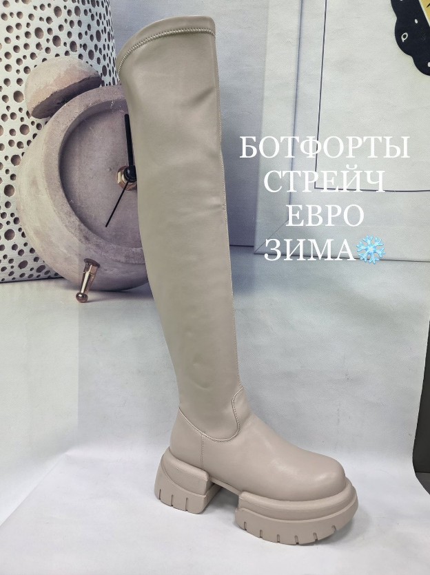фото зимние женские сапоги ботфорты оптом