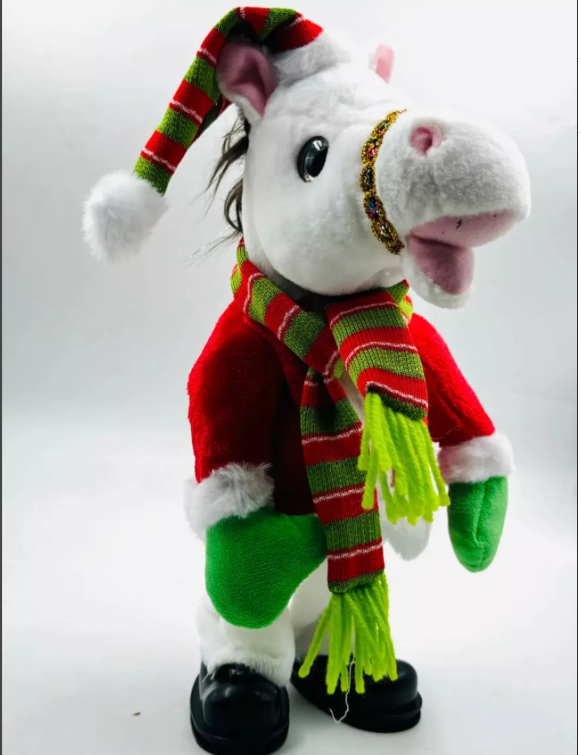 картинка Мягкая игрушка  музыкальная "Лошадь" 30 см от магазина Одежда+