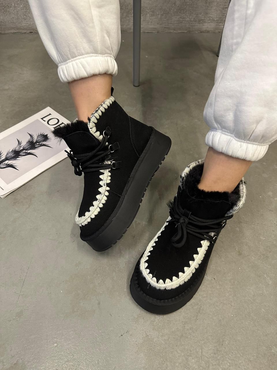 фото зимние женские ботинки оптом от производителя