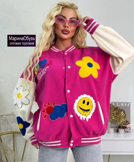 картинка Куртка Бомбер с принтом от магазина Одежда+