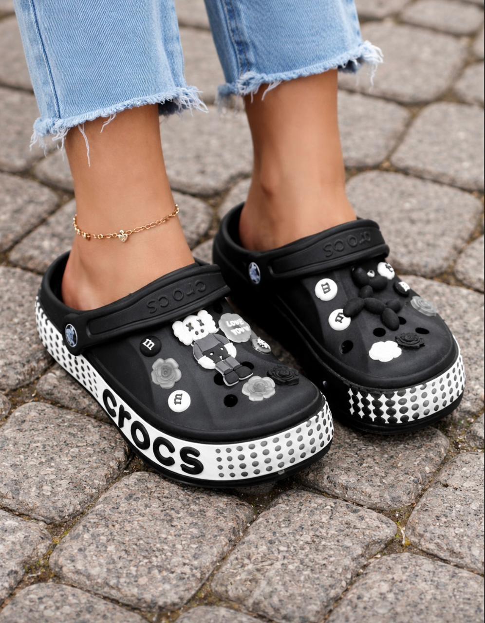 фото женские летние crocs 686473 оптом