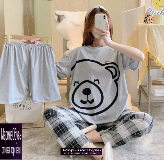 картинка Пижама тройка Без выбора цвета от магазина Одежда+