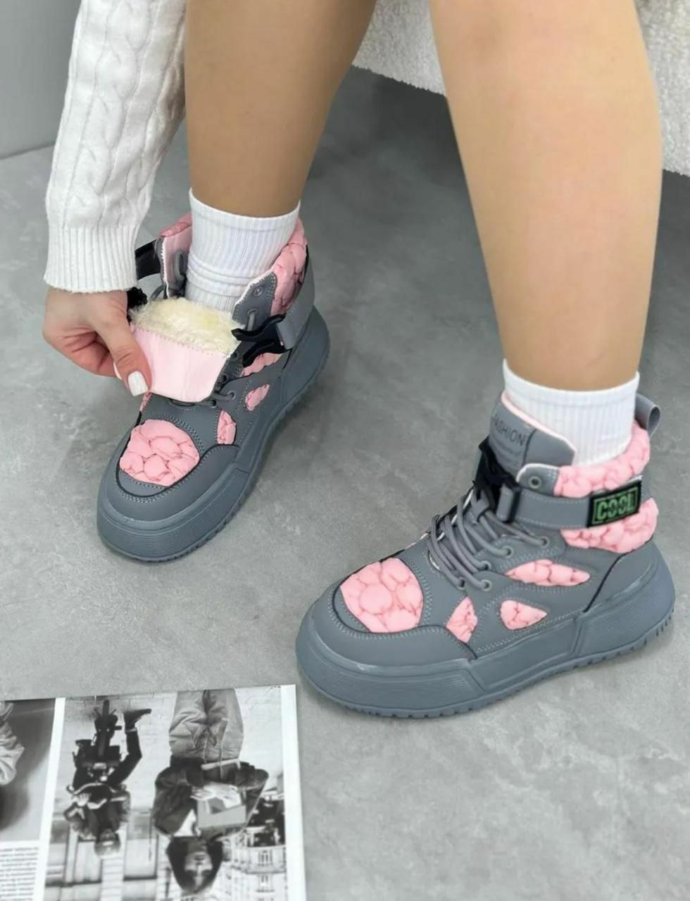 фото зимние женские кроссовки оптом с доставкой