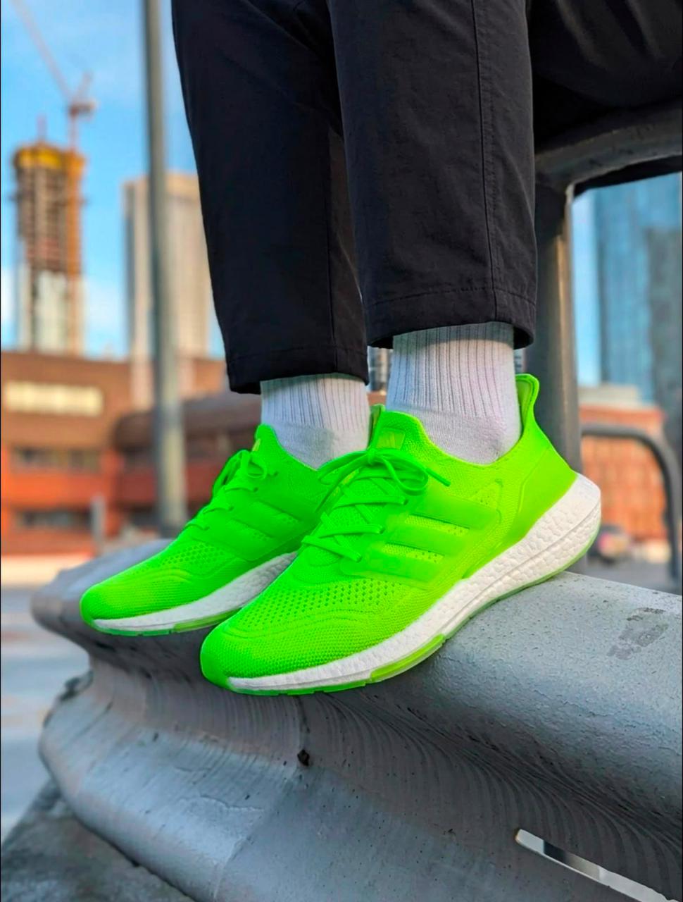 фото Мужские кроссовки neon green 347399 оптом с доставкой