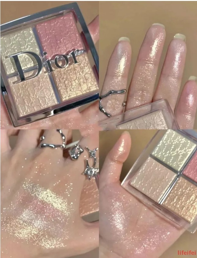 картинка DIOR Женская палитра хайлайтеров и контуров 4-цветная от магазина Одежда+