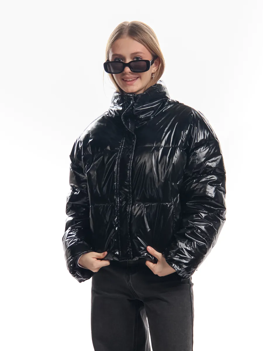 картинка куртка демисезонная для девочки от магазина Одежда+