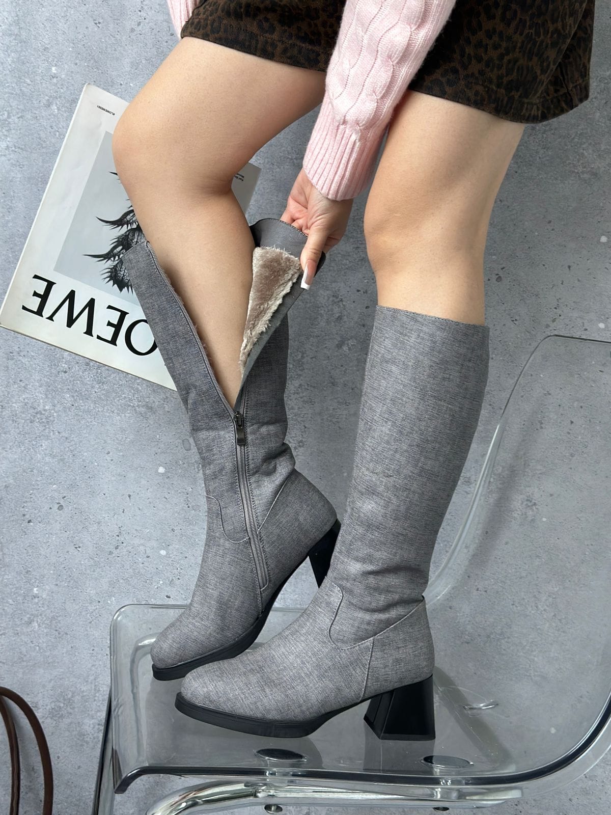 фото зимние женские сапоги оптом с доставкой