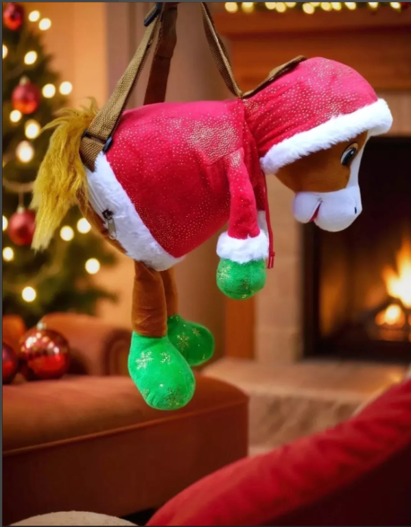 картинка Мягкая игрушка конфетница " Лошадь" символ года  45 см от магазина Одежда+