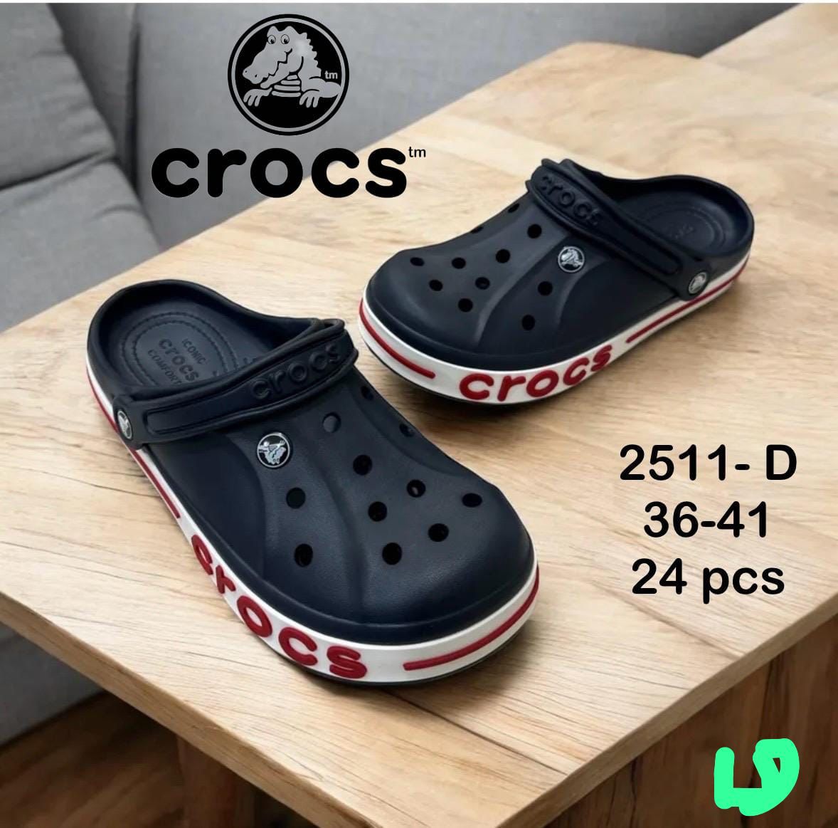 фото женские летние шлепки crocs 150196 оптом