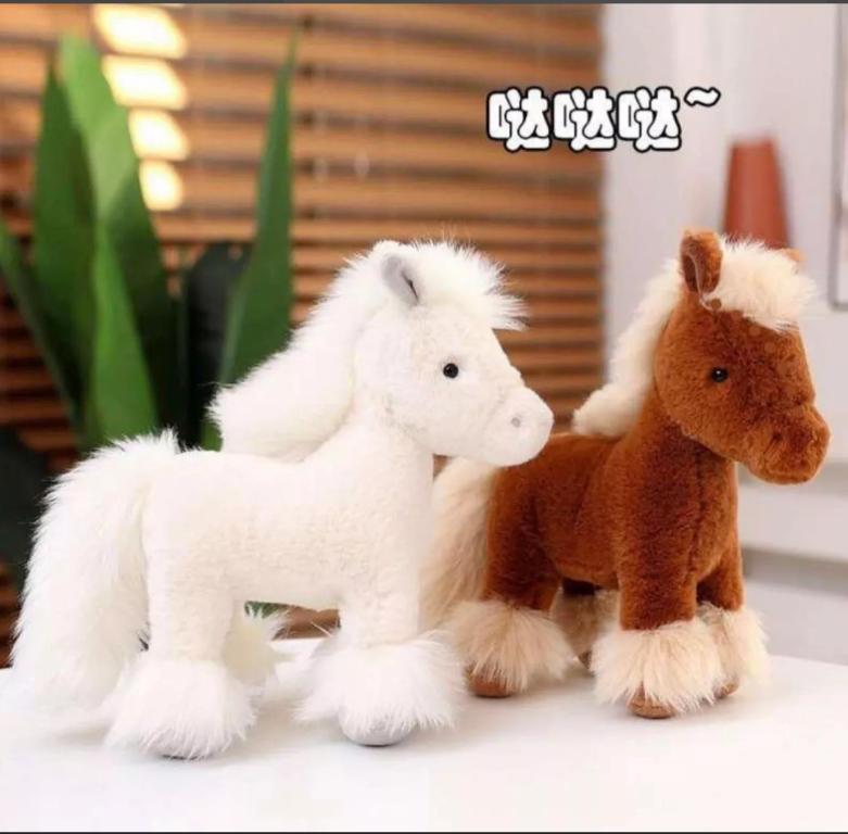 картинка Мягкая игрушка "Лошадь " символ года 50*50 см от магазина Одежда+