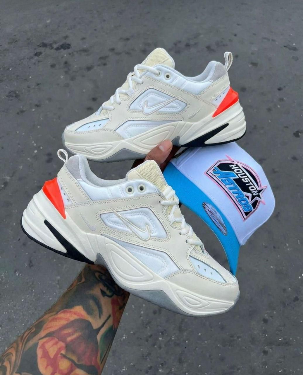 фото мужские осенние кроссовки nike m2k tekno 786061 оптом