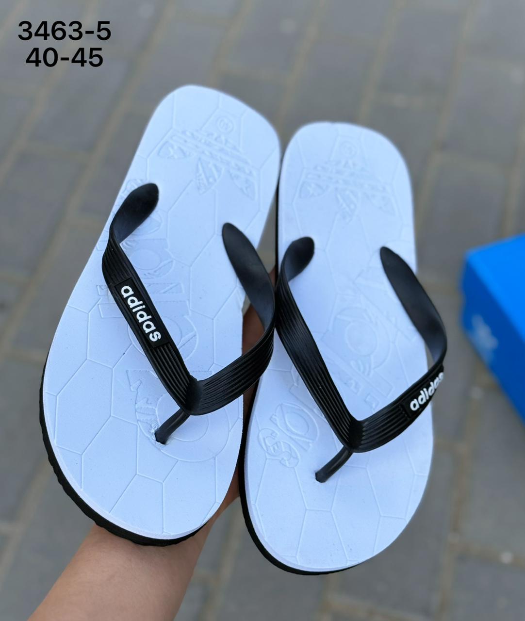фото мужские летние шлепки adidas 733424 оптом