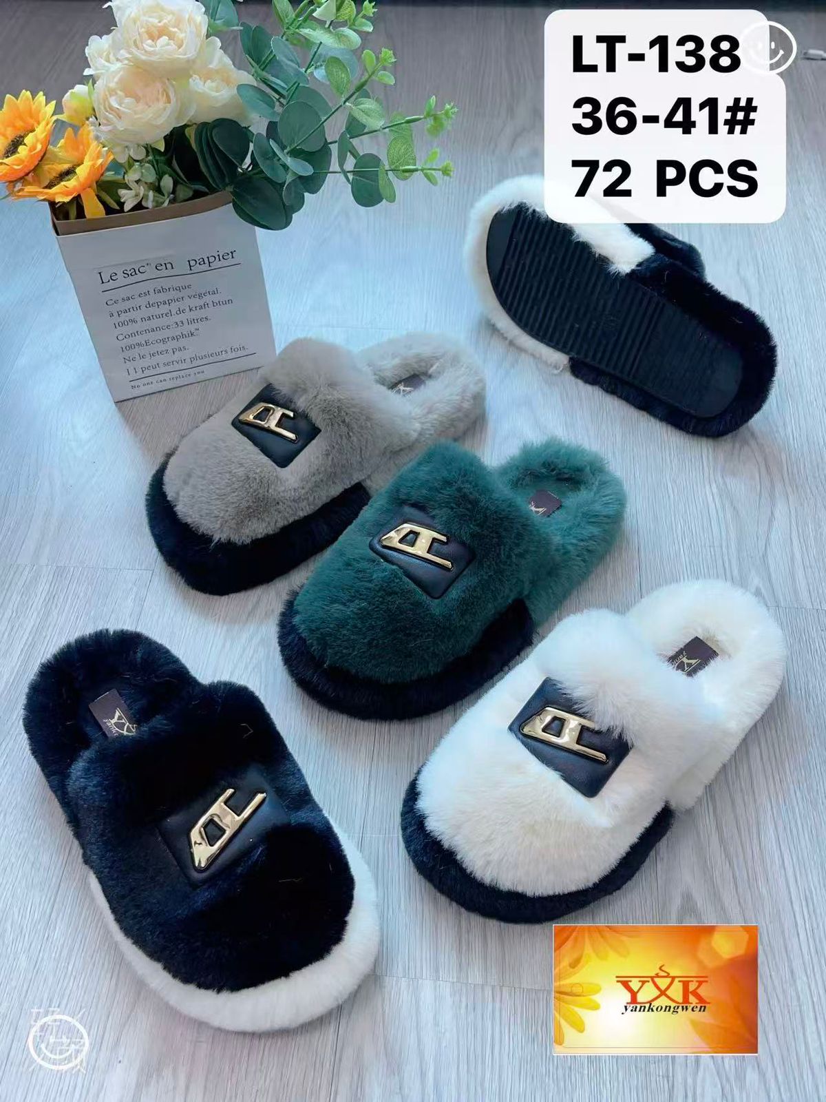 фото зимние женские домашние тапочки оптом